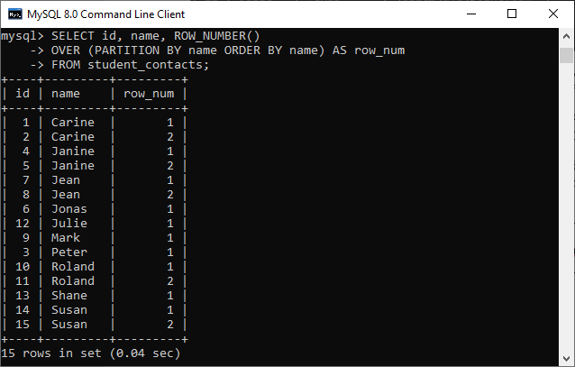 MySQL删除重复数据